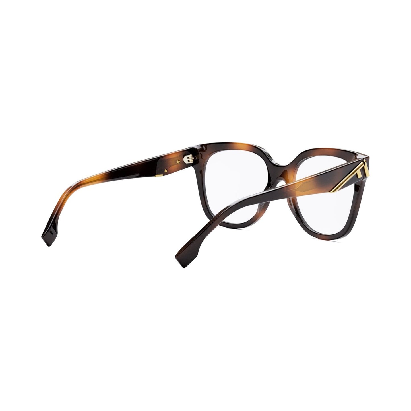 Fendi First Brown Square Eyeglasses 053