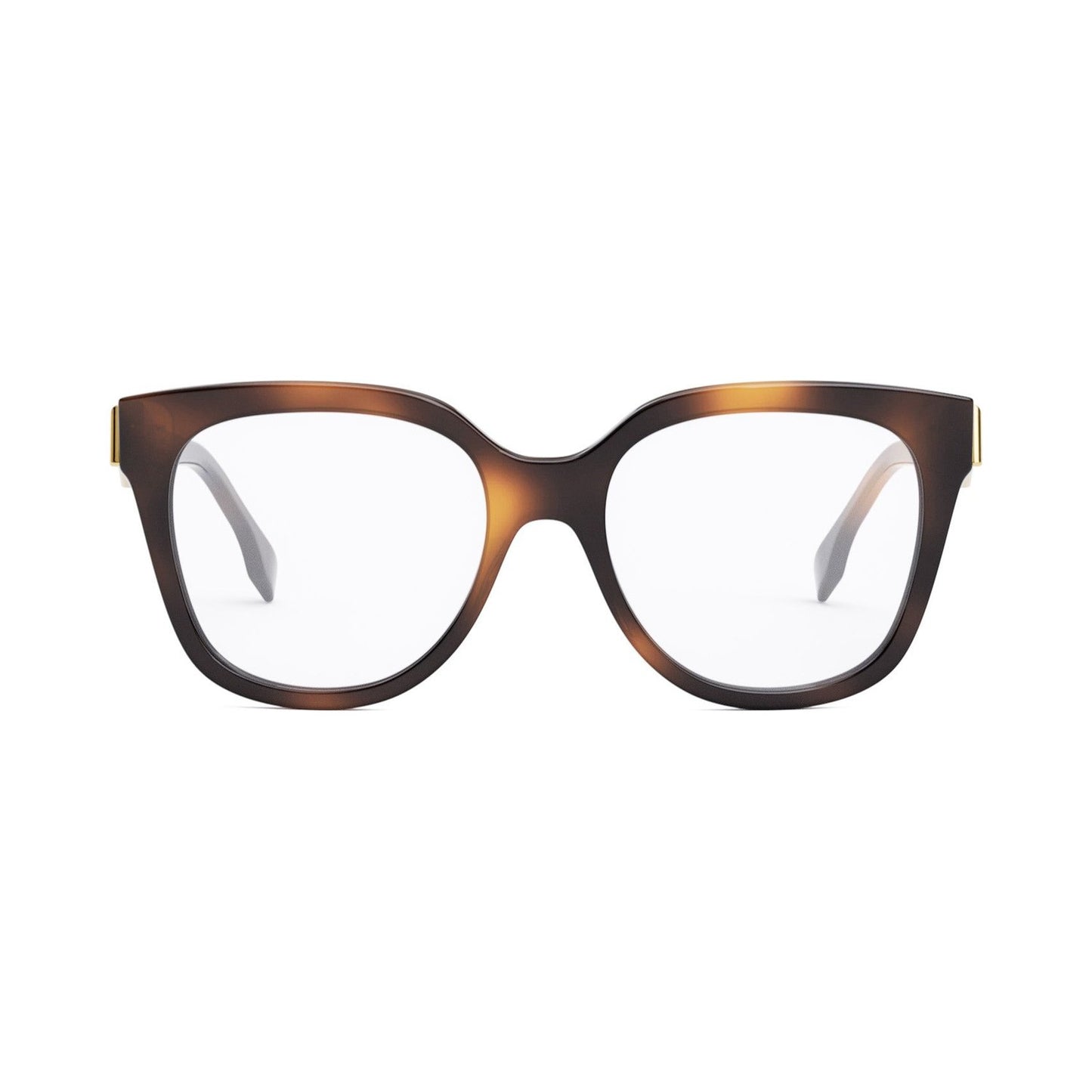 Fendi First Brown Square Eyeglasses 053