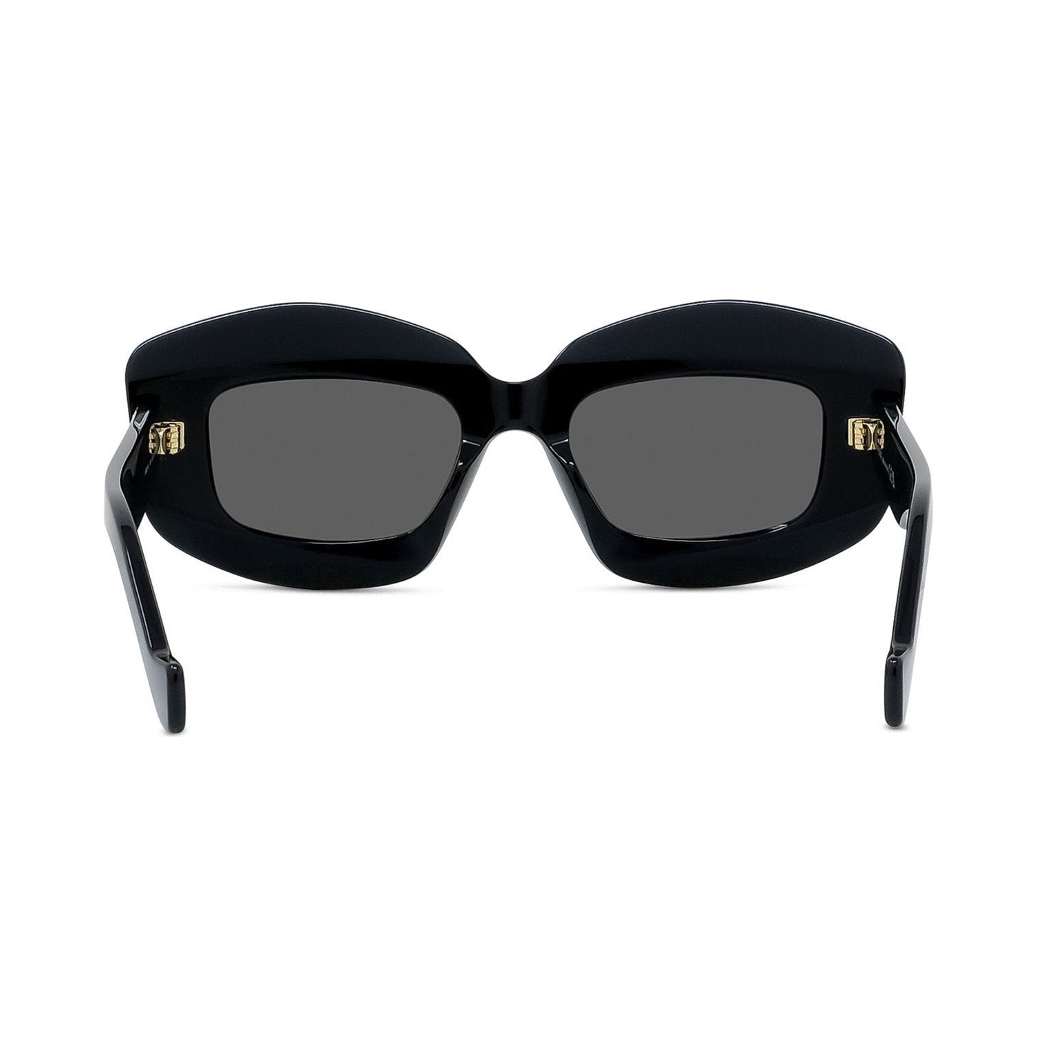 Anagram Black Rectangular Sunglasses 01a