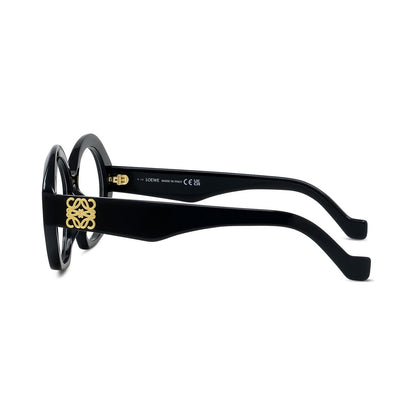 Anagram Black Hexagonal Eyeglasses 001