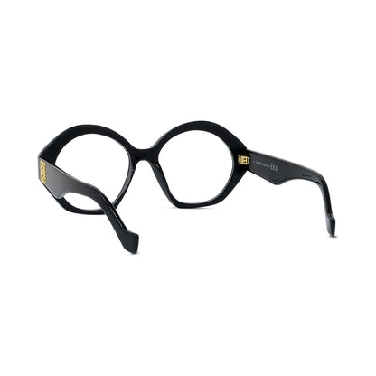 Anagram Black Hexagonal Eyeglasses 001