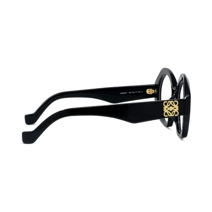Anagram Black Hexagonal Eyeglasses 001