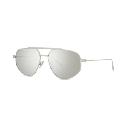 GV Speed Silver Geometric Sunglasses 16g