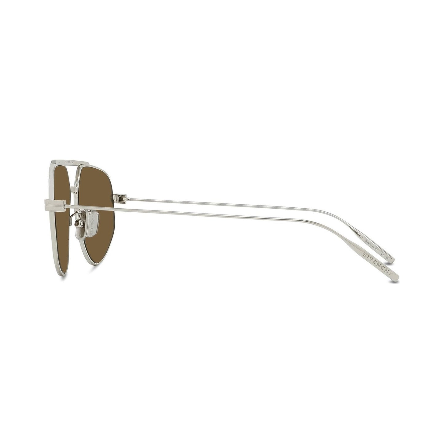 GV Speed Silver Geometric Sunglasses 16g
