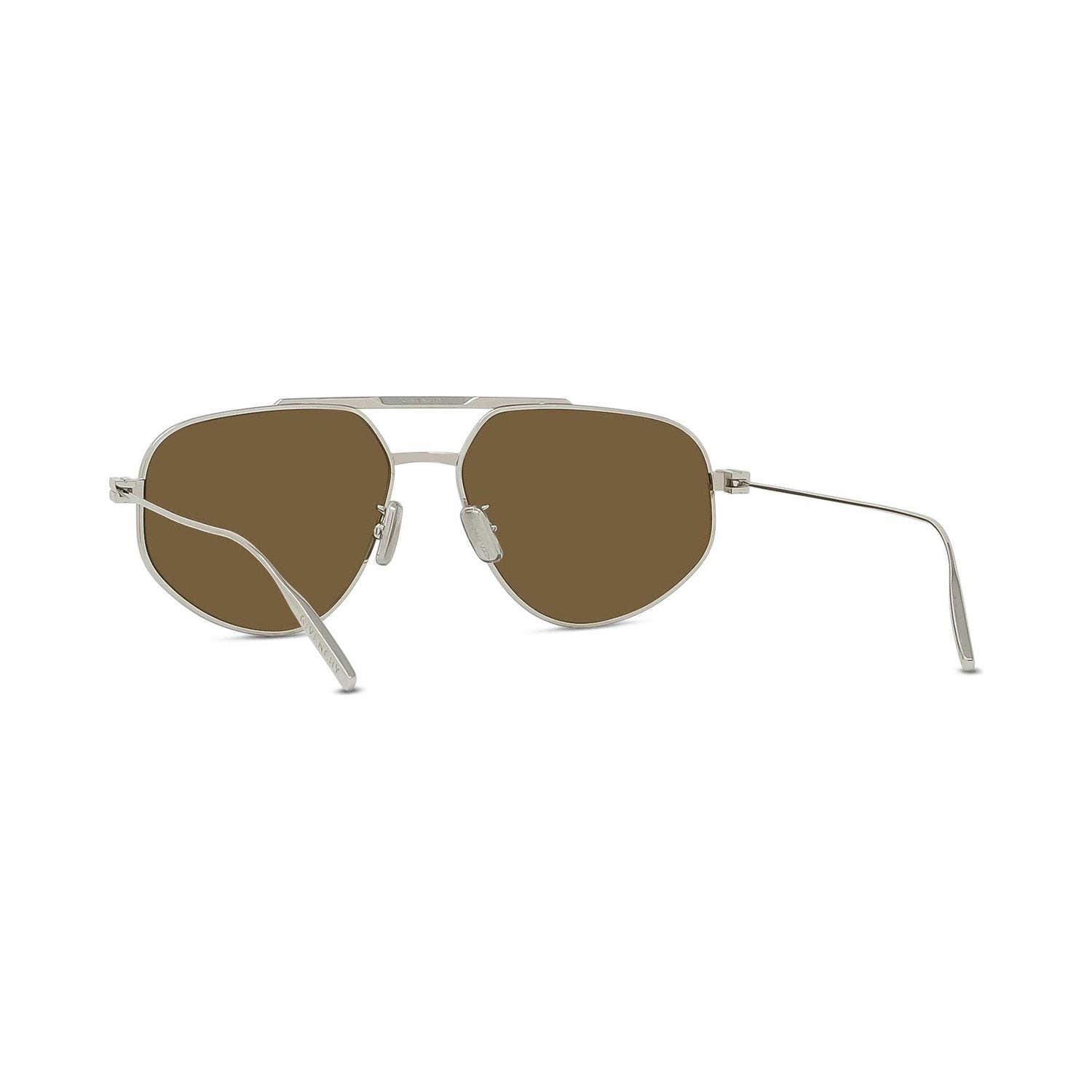 GV Speed Silver Geometric Sunglasses 16g