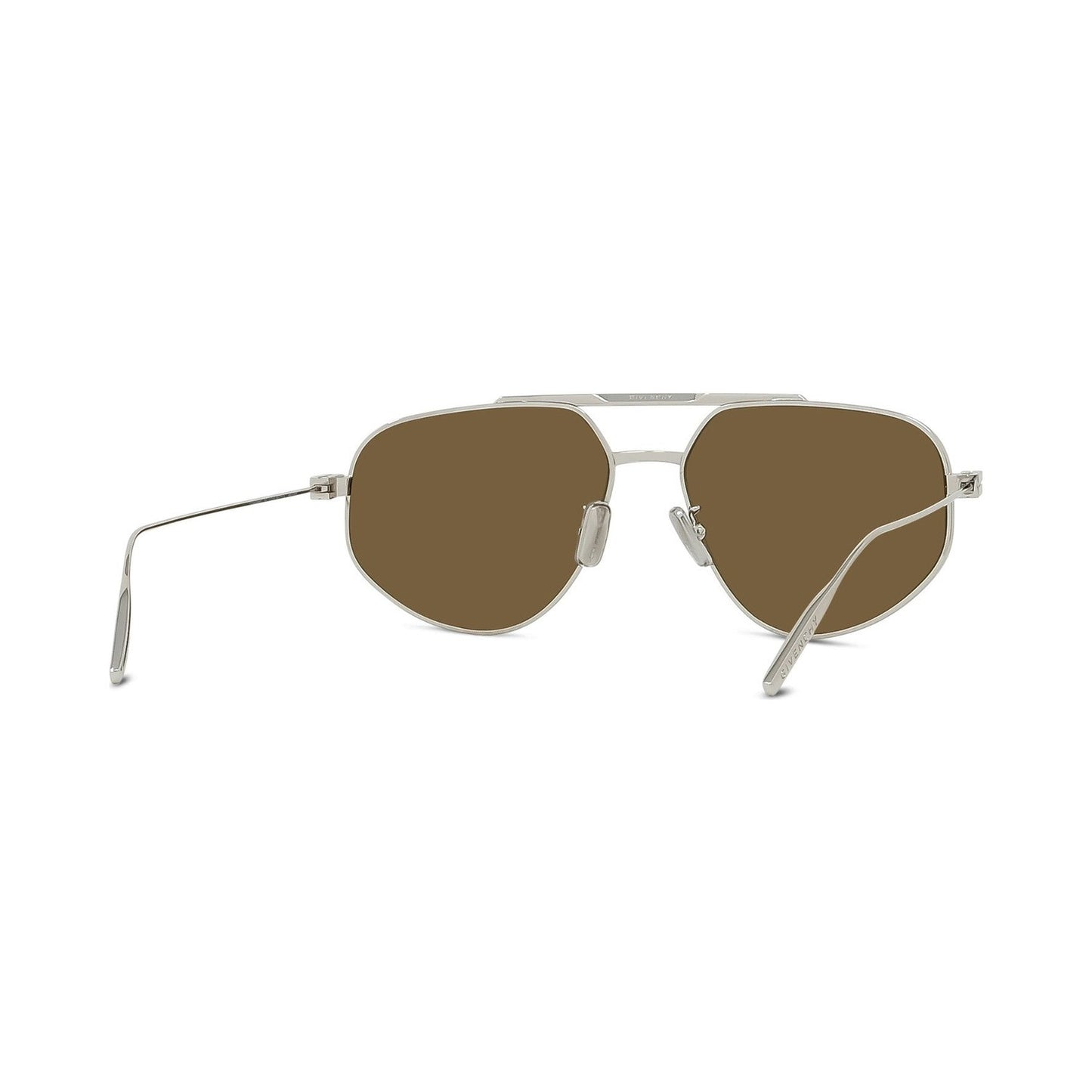 GV Speed Silver Geometric Sunglasses 16g