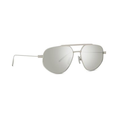 GV Speed Silver Geometric Sunglasses 16g