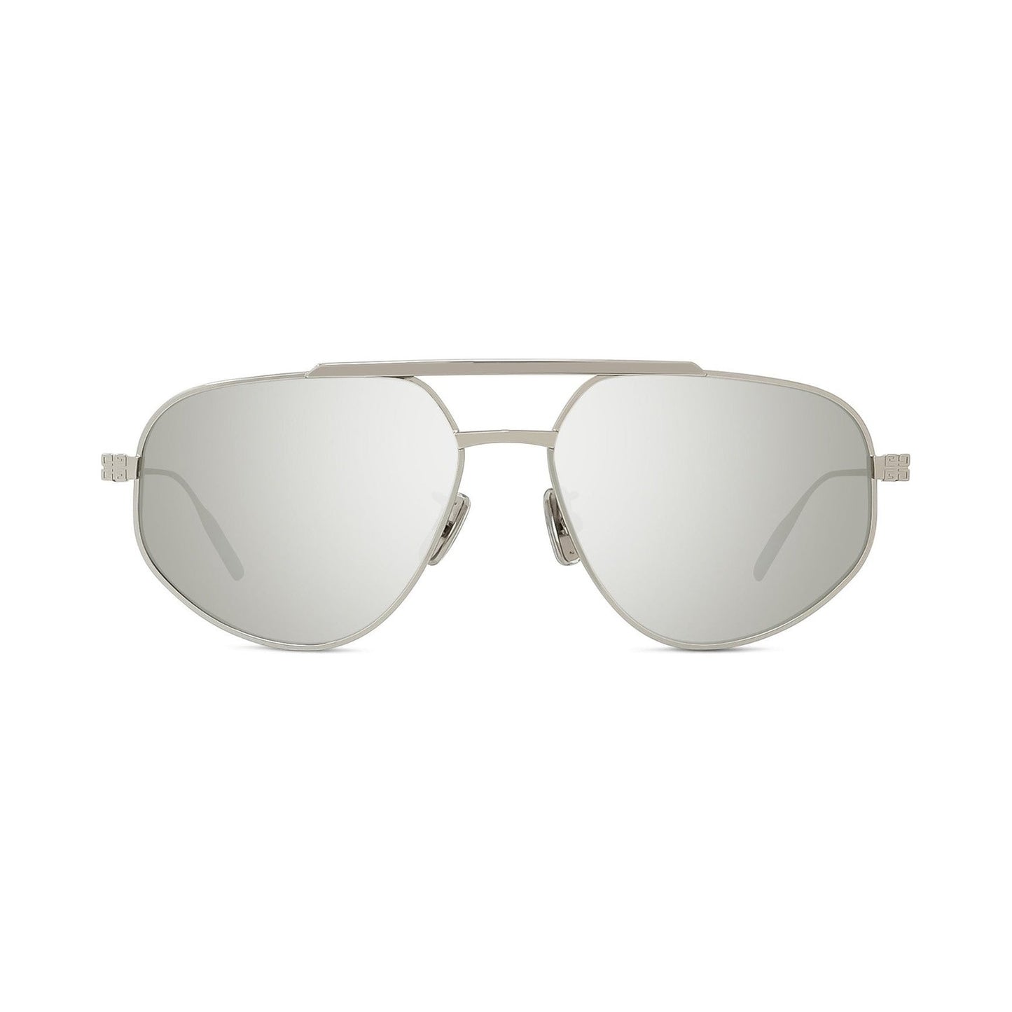 GV Speed Silver Geometric Sunglasses 16g