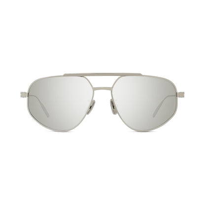 GV Speed Silver Geometric Sunglasses 16g