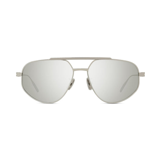 GV Speed Silver Geometric Sunglasses 16g