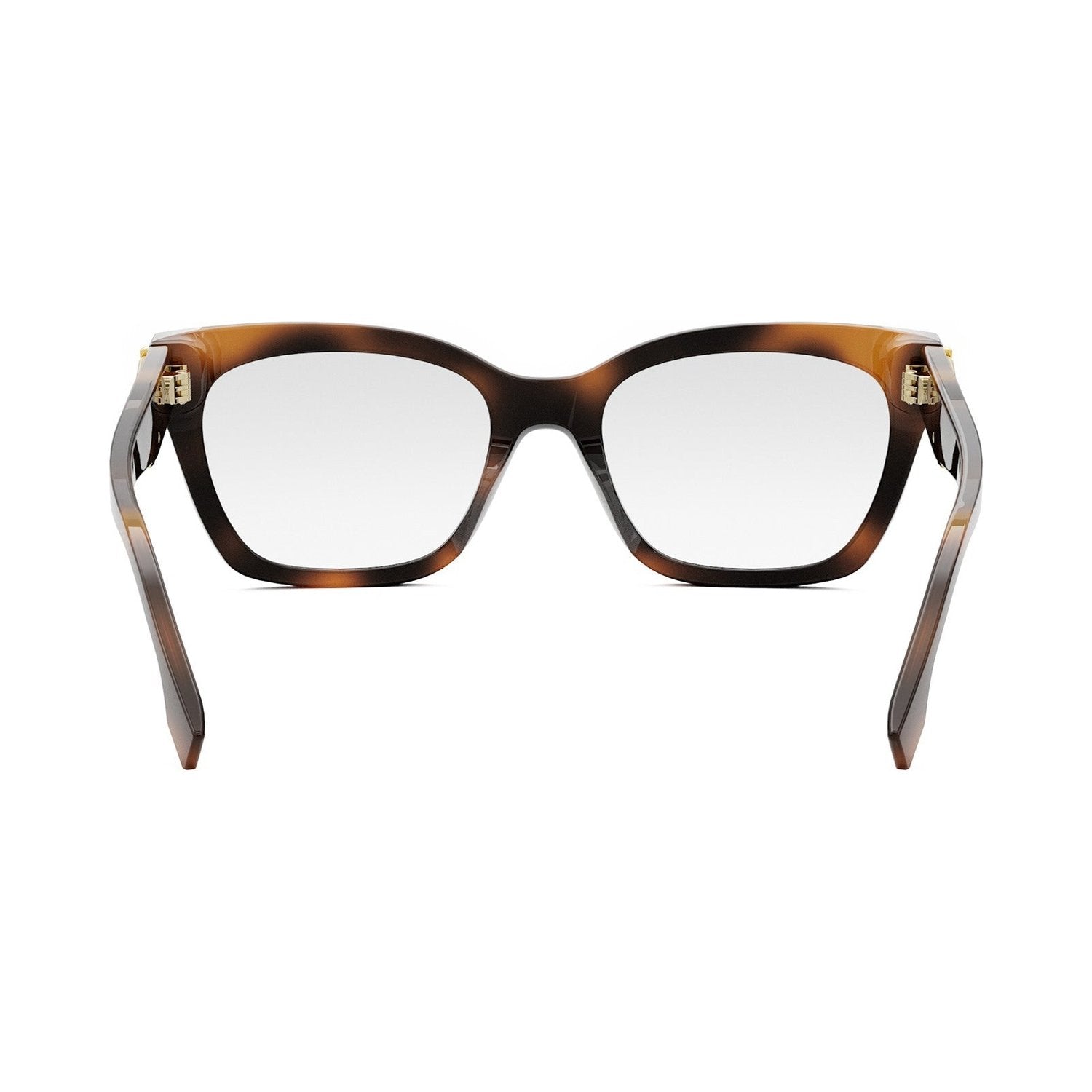 Fendi First Havana Square Eyeglasses 053