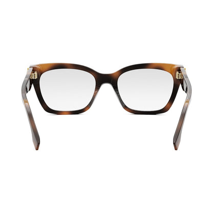 Fendi First Havana Square Eyeglasses 053
