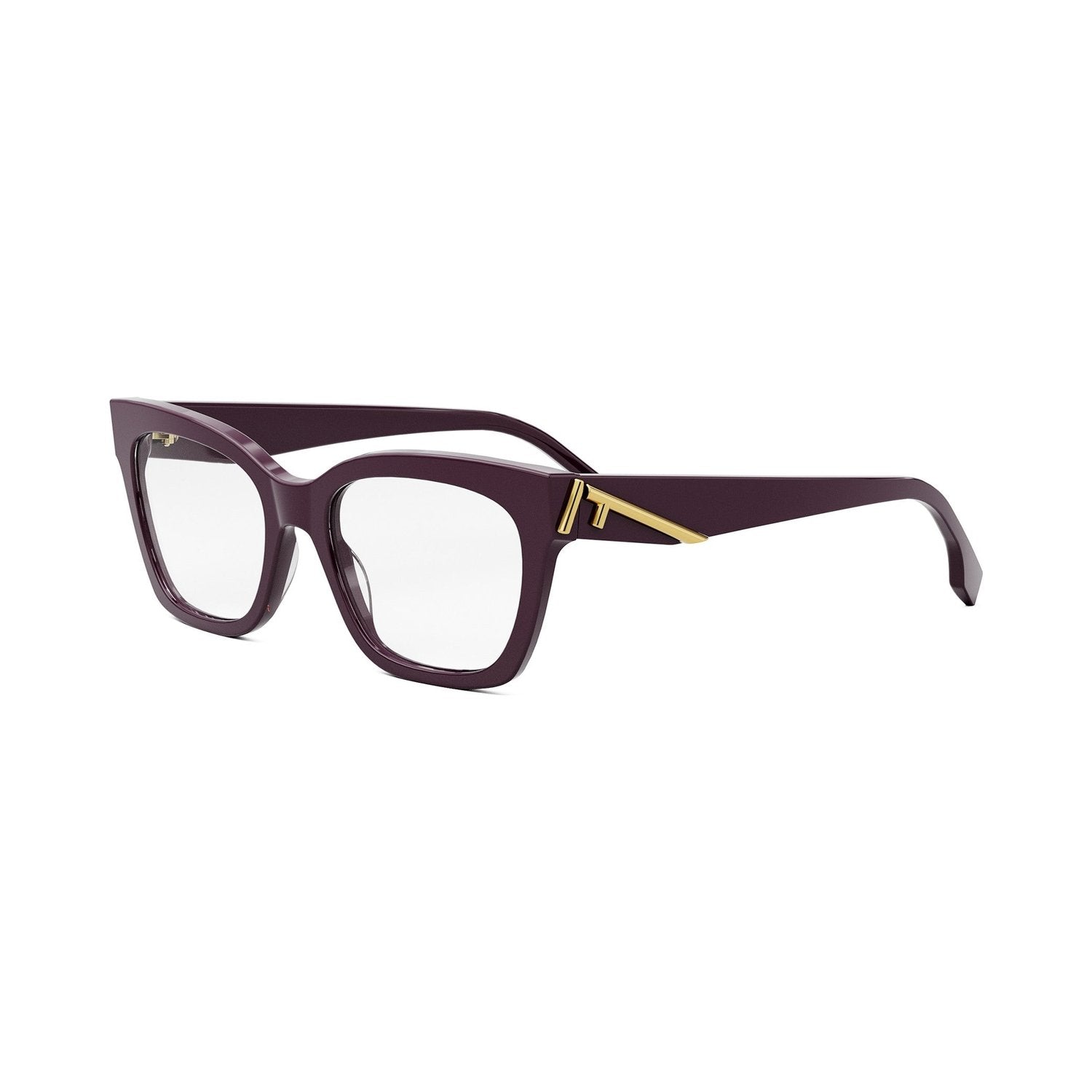 Fendi First Violet Square Eyeglasses 081