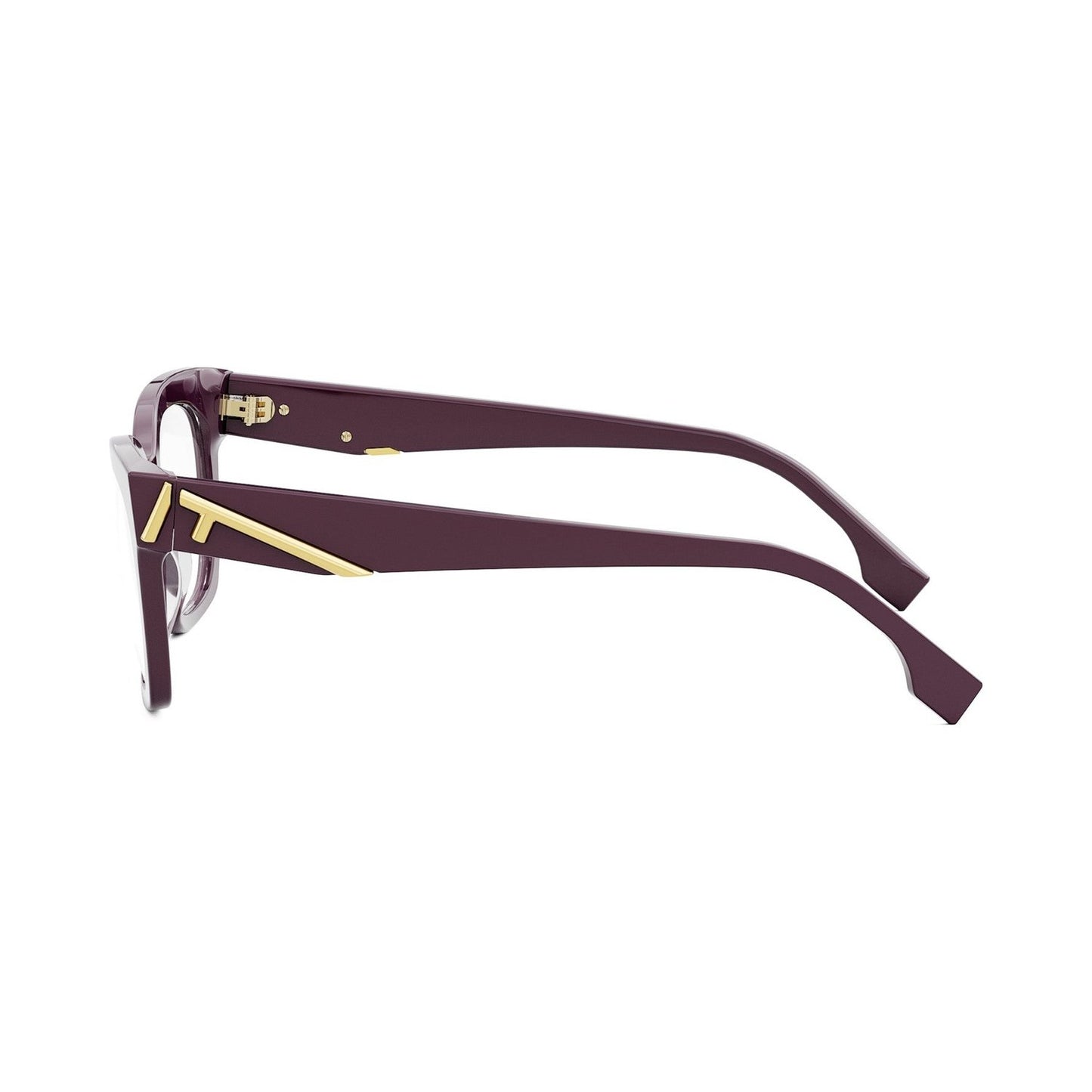 Fendi First Violet Square Eyeglasses 081