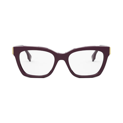 Fendi First Violet Square Eyeglasses 081