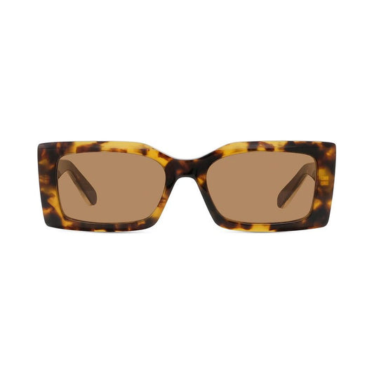 Edge Havana Rectangular Sunglasses
