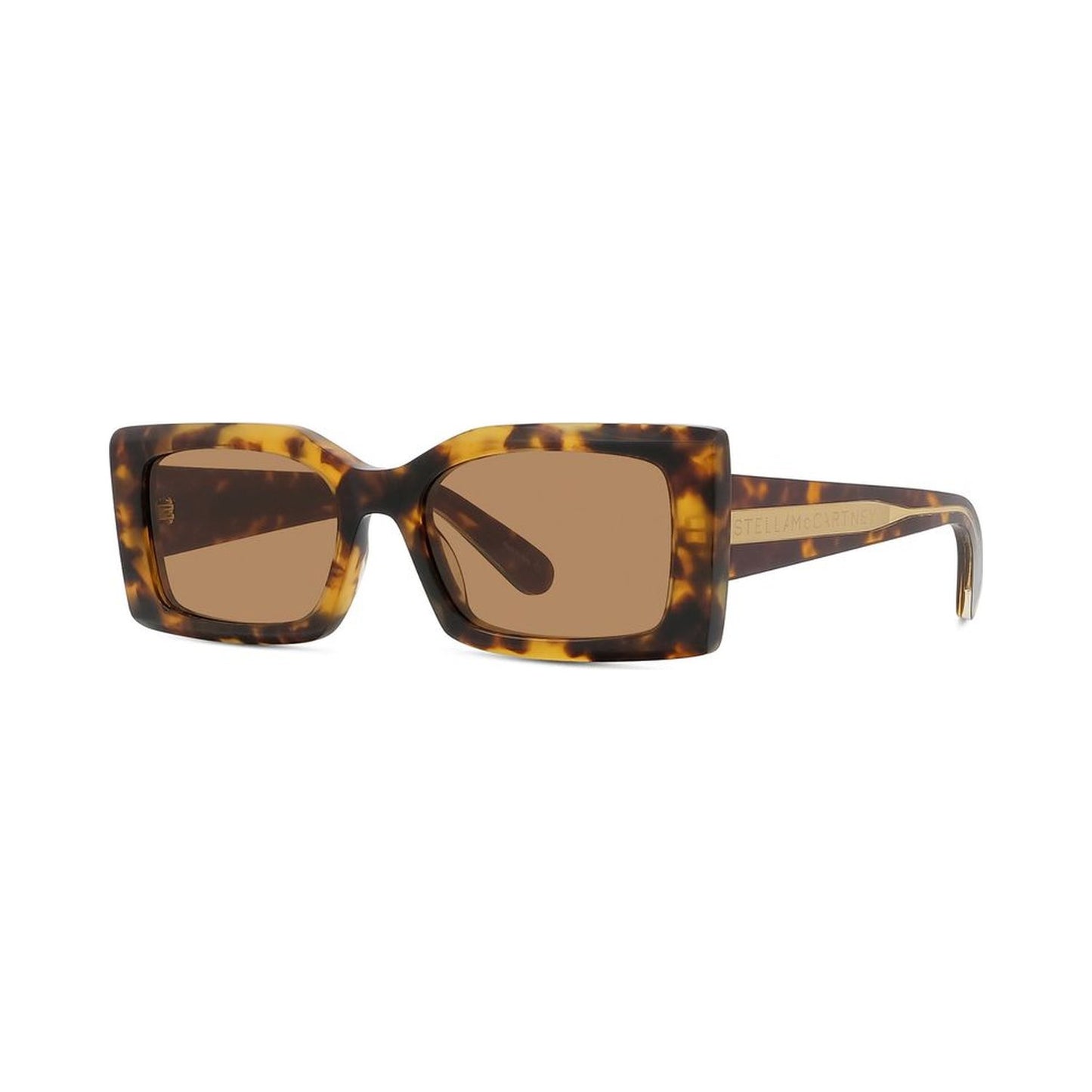 Edge Havana Rectangular Sunglasses