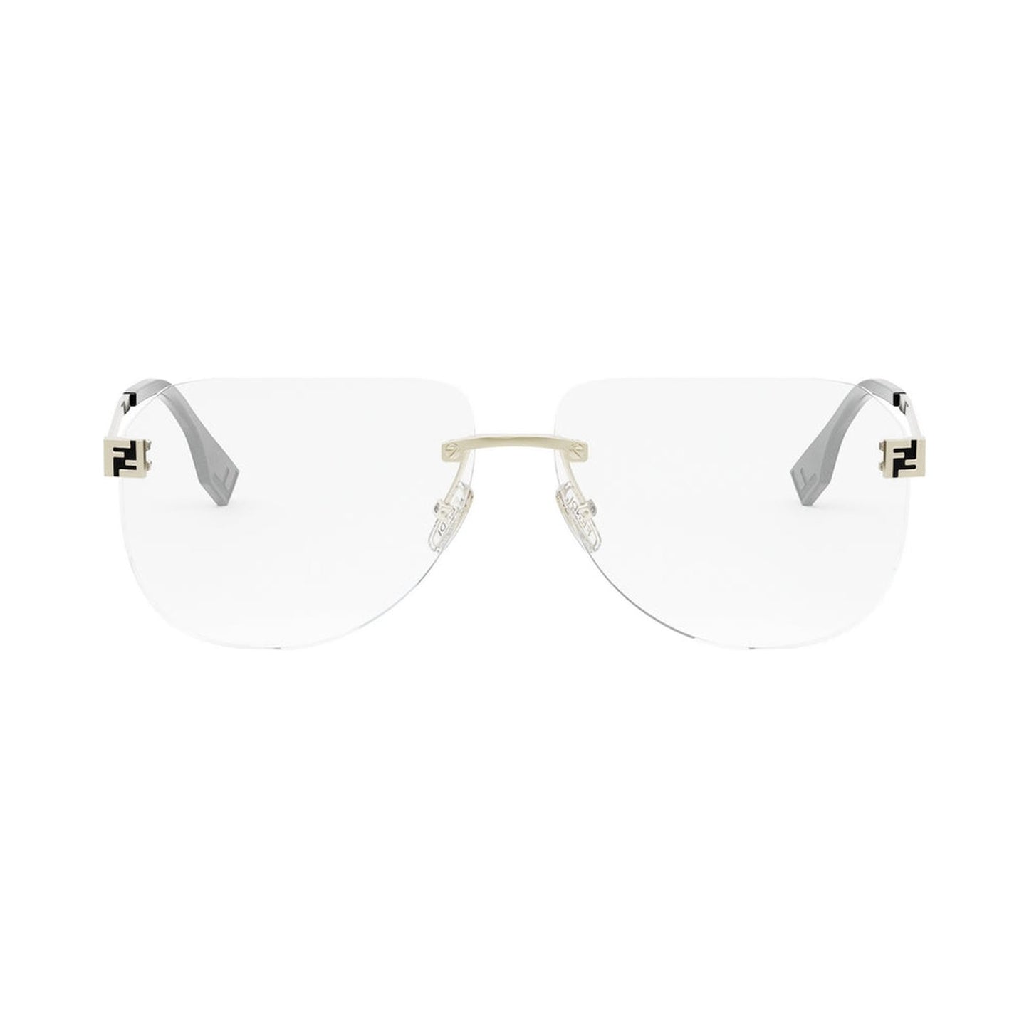 Fendi Sky Gold Pilot Eyeglasses 032