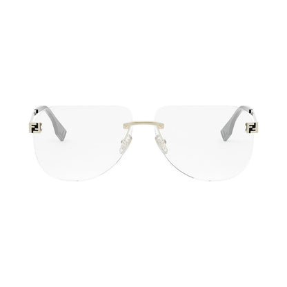 Fendi Sky Gold Pilot Eyeglasses 032