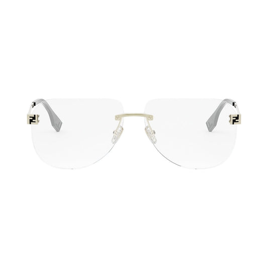 Fendi Sky Gold Pilot Eyeglasses 032