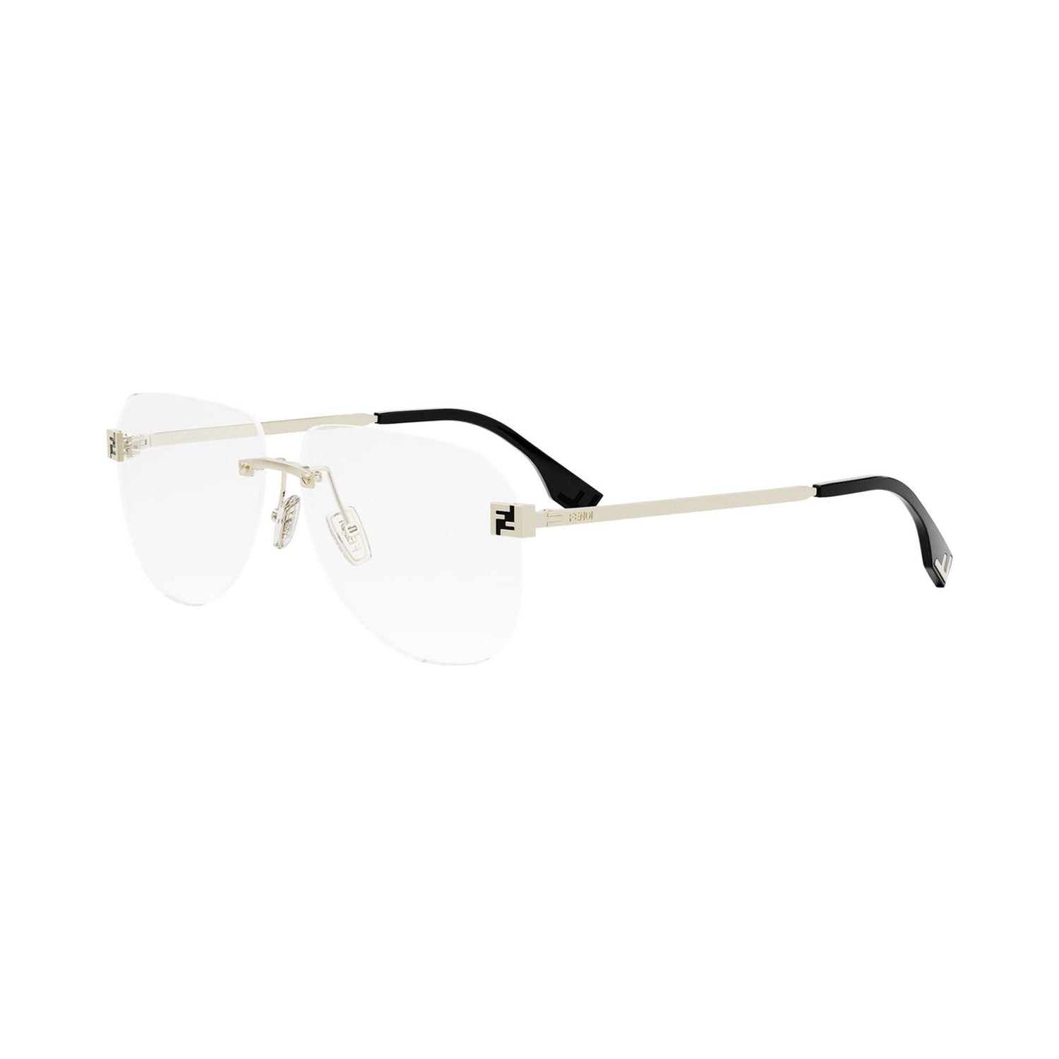 Fendi Sky Gold Pilot Eyeglasses 032