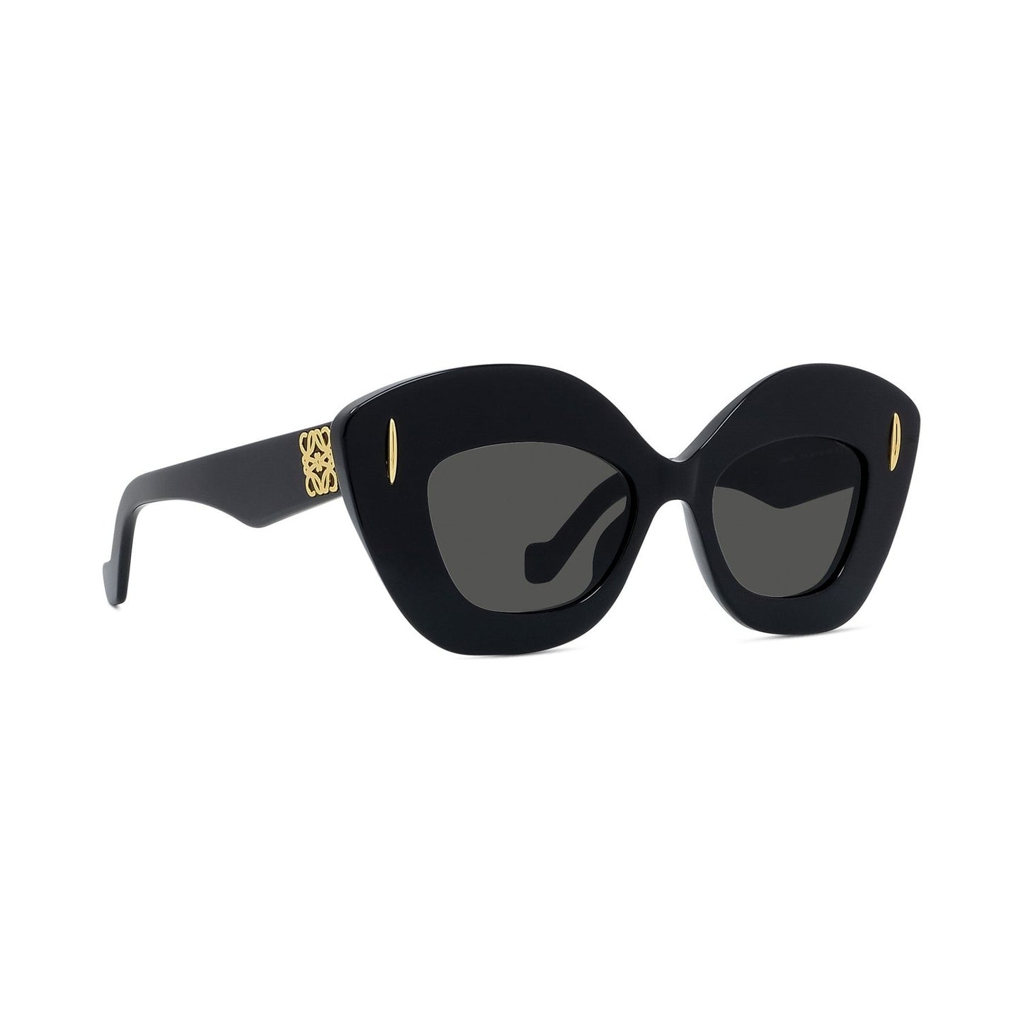 Anagram Black Cat Eye Sunglasses 01a