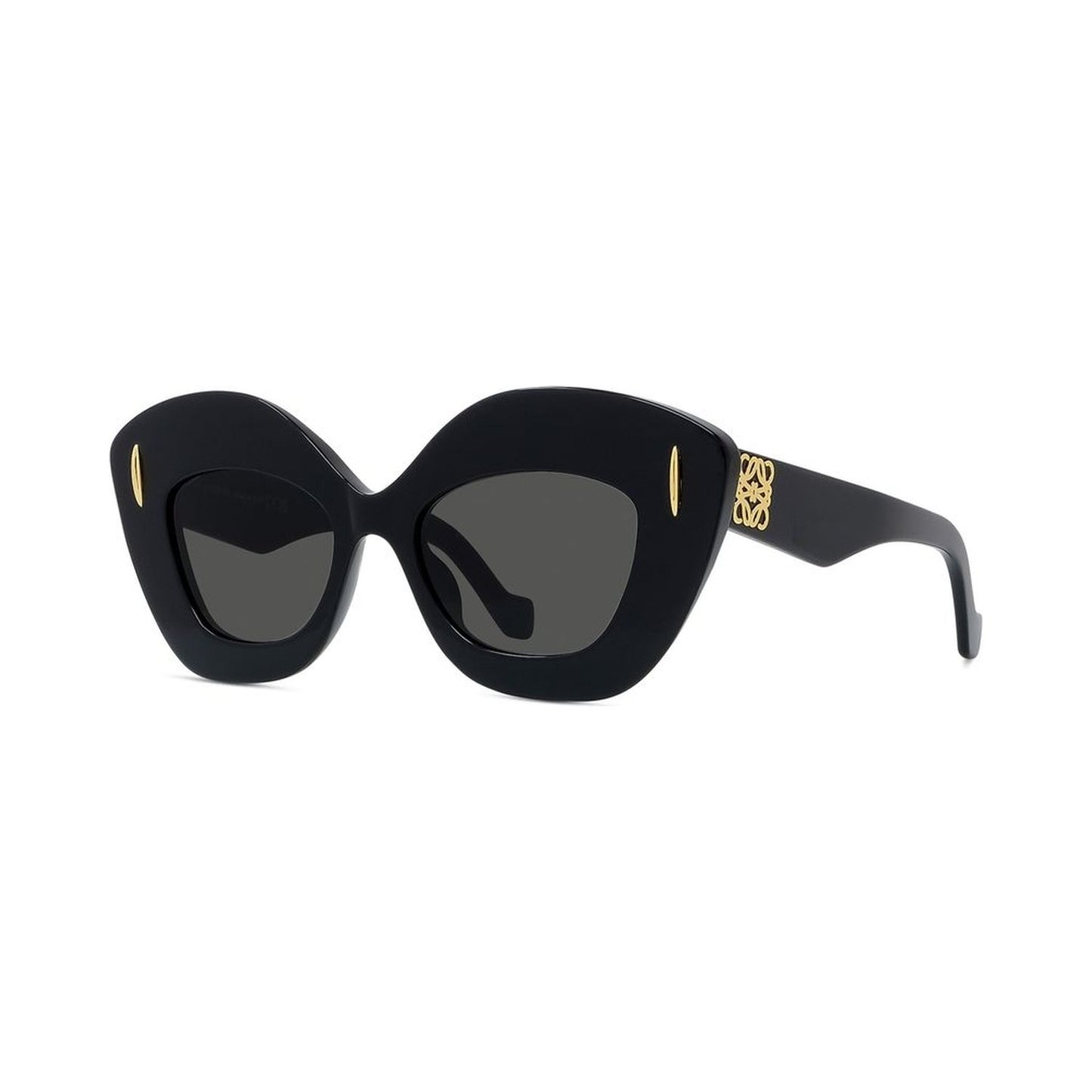 Anagram Black Cat Eye Sunglasses 01a