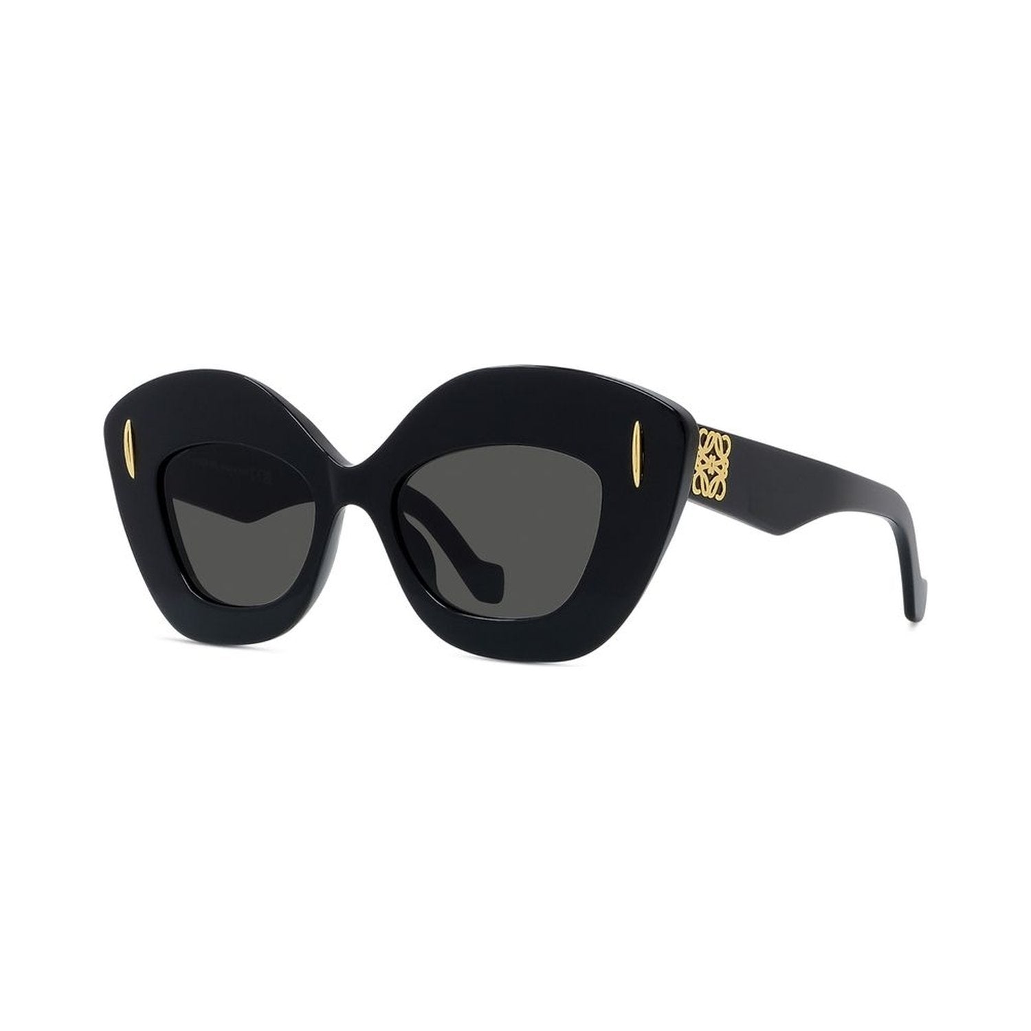 Anagram Black Cat Eye Sunglasses 01a