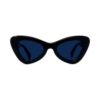 1970 Black Butterfly Sunglasses 01v