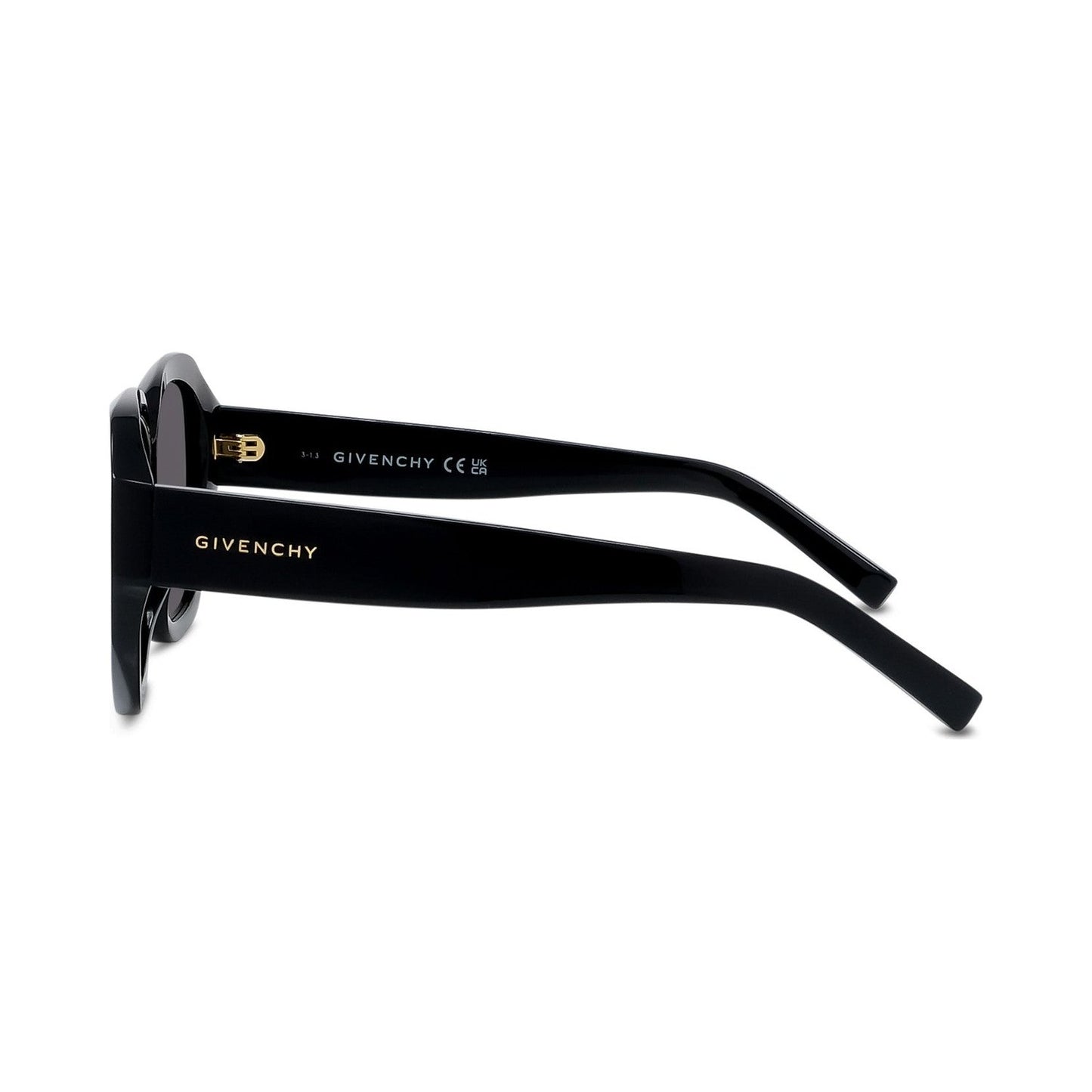 GV Day Black Round Sunglasses 01a