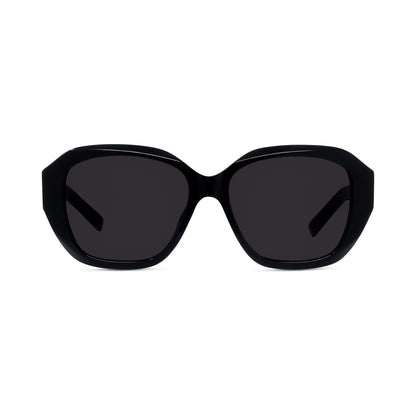 GV Day Black Round Sunglasses 01a
