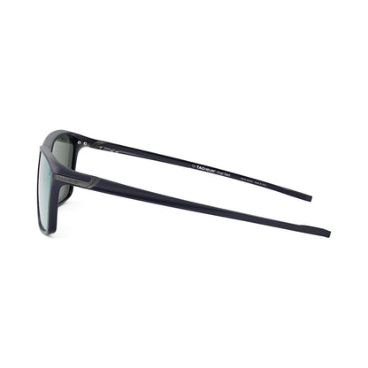 Vingt sept Blue Rectangular Sunglasses