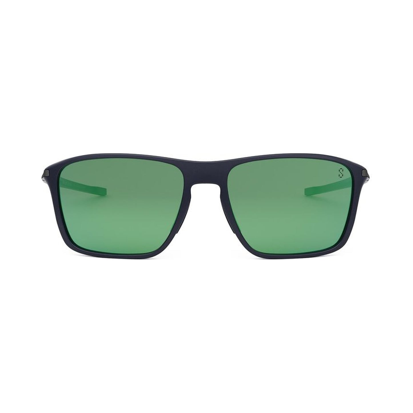 Vingt sept Blue Rectangular Sunglasses