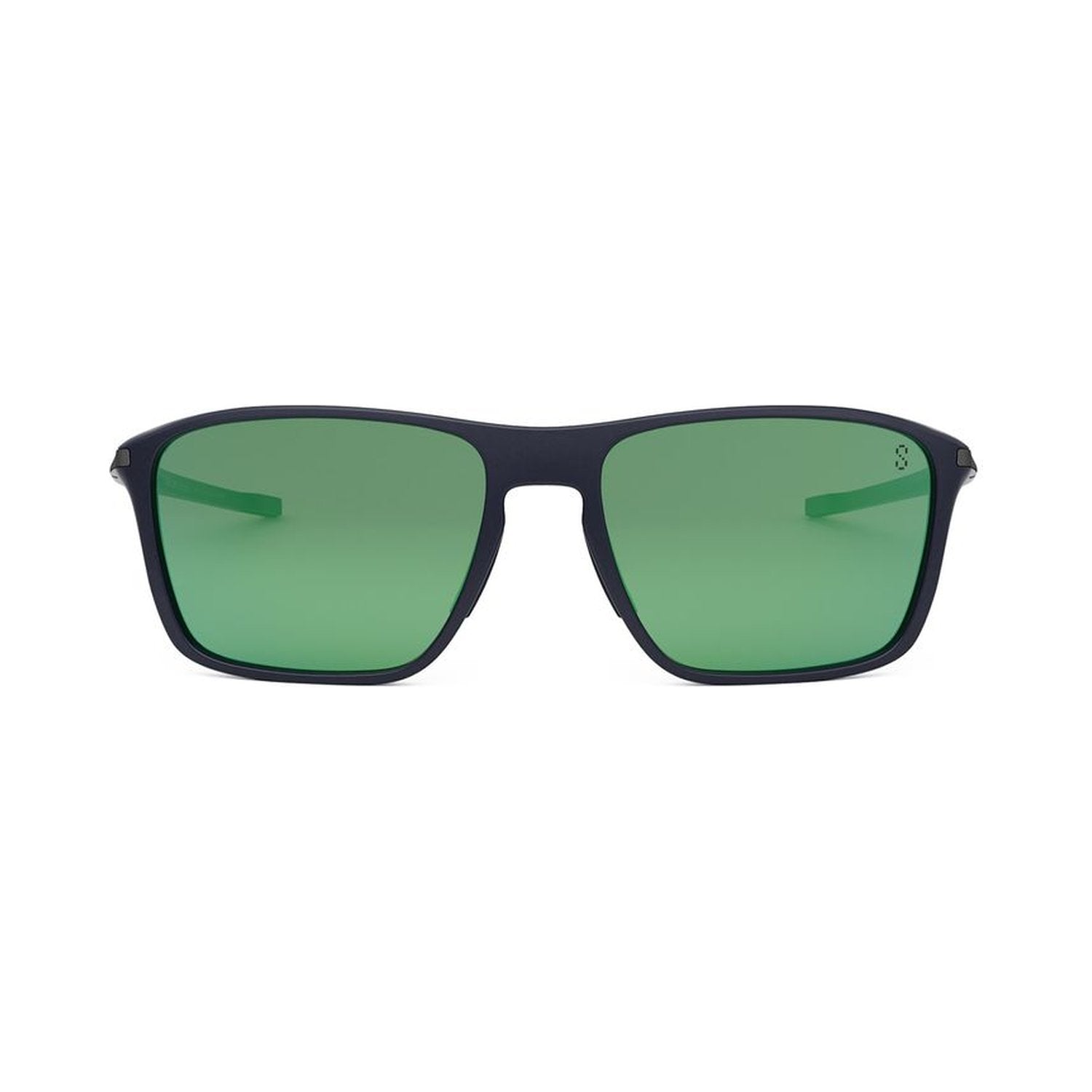 Vingt sept Blue Rectangular Sunglasses