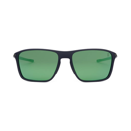 Vingt sept Blue Rectangular Sunglasses