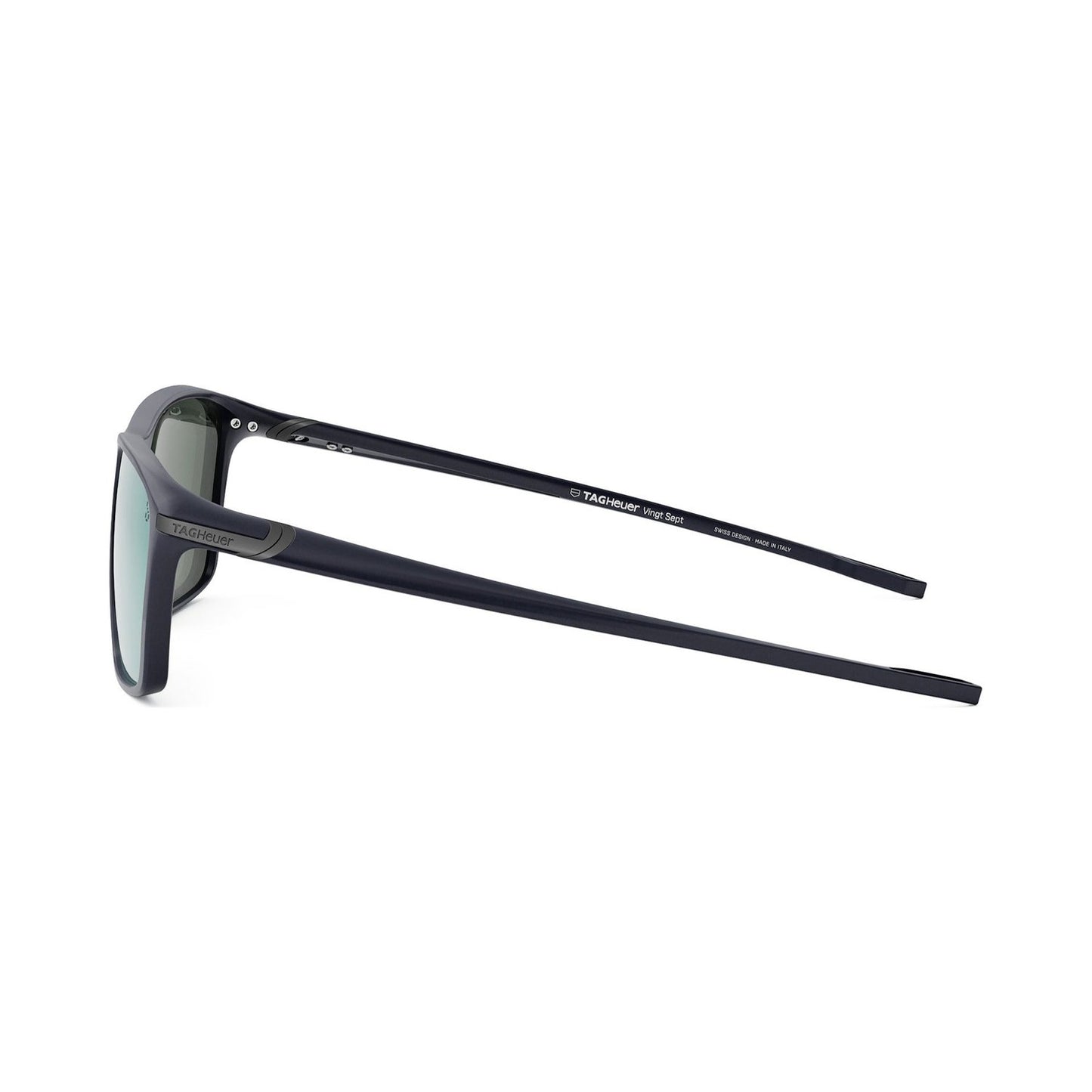 Vingt sept Blue Rectangular Sunglasses