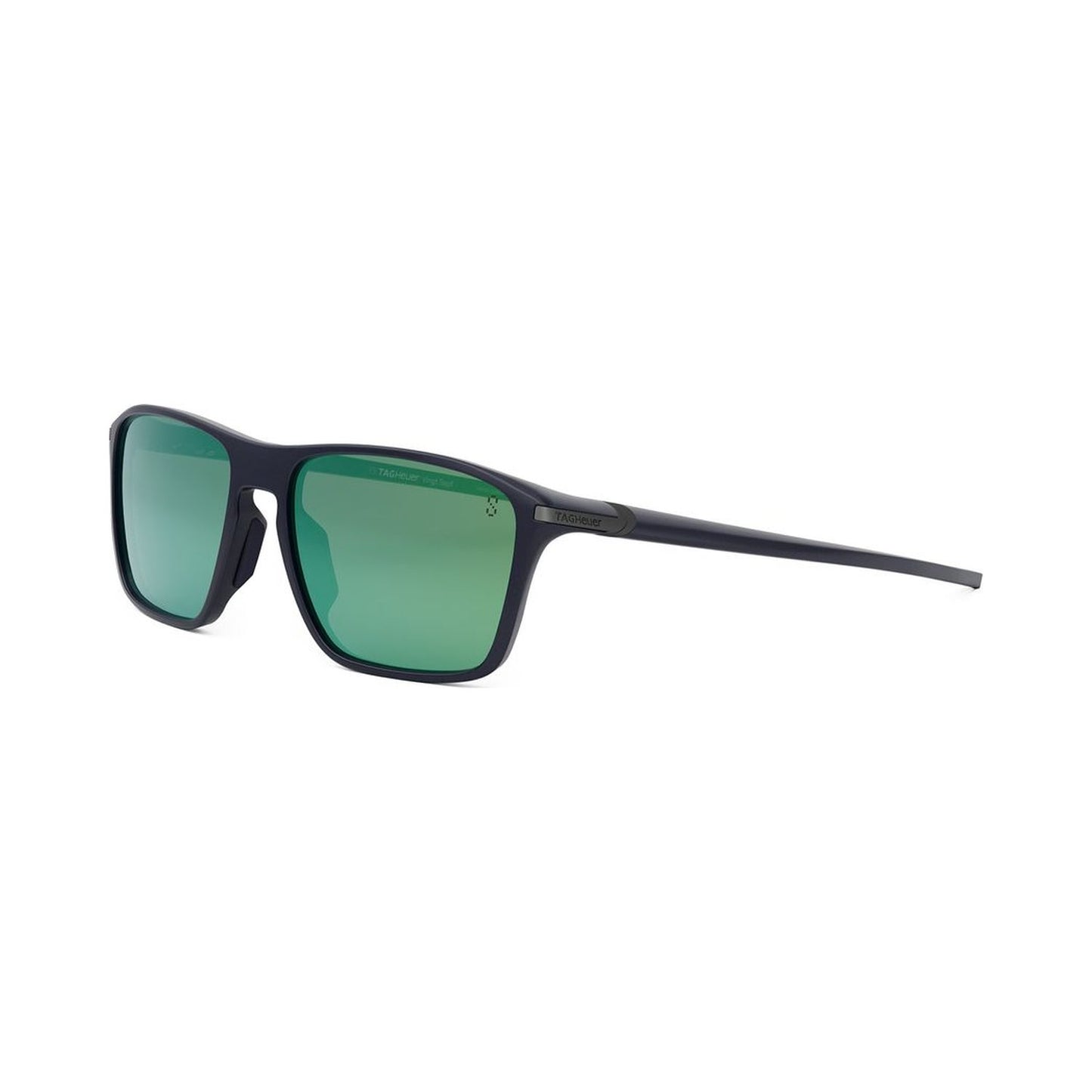 Vingt sept Blue Rectangular Sunglasses