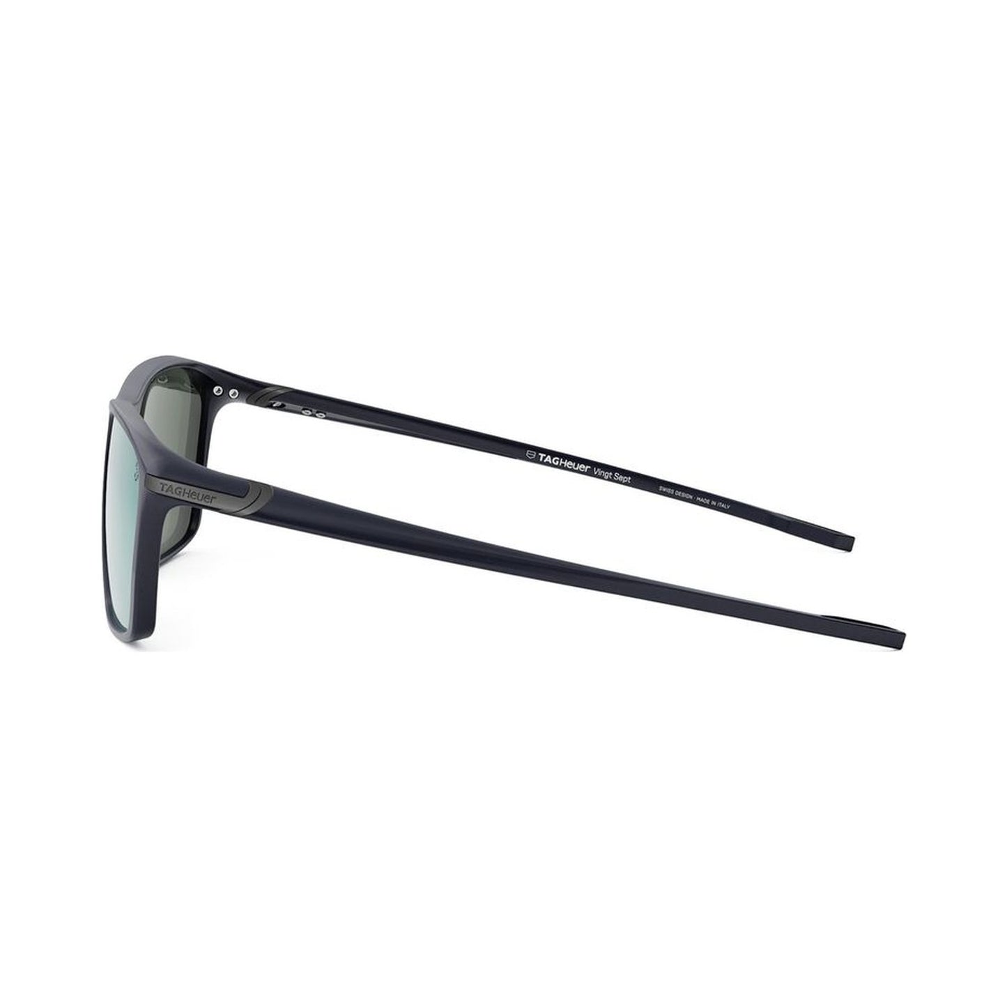 Vingt sept Blue Rectangular Sunglasses