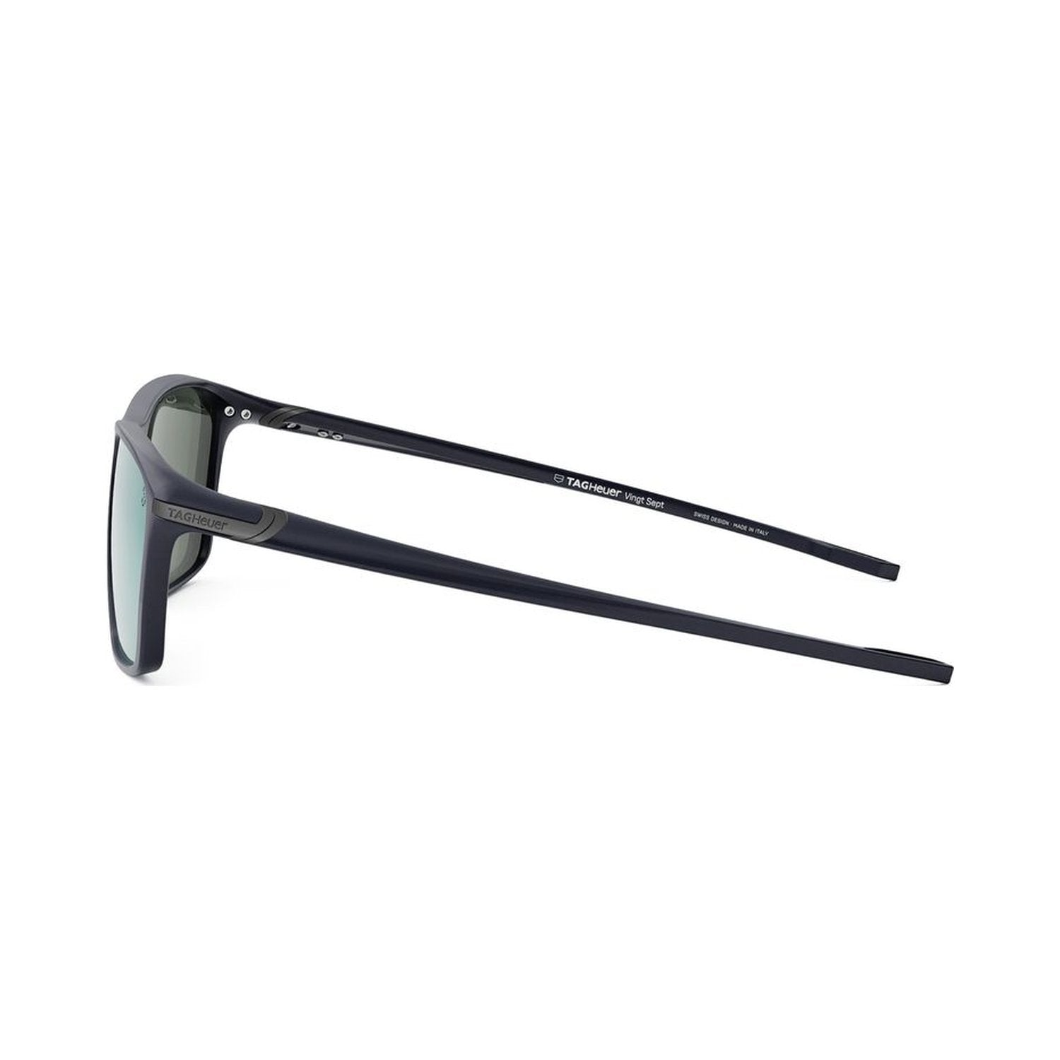 Vingt sept Blue Rectangular Sunglasses