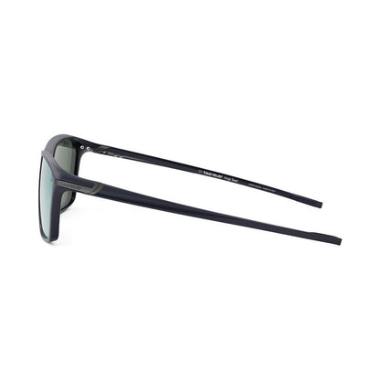 Vingt sept Blue Rectangular Sunglasses