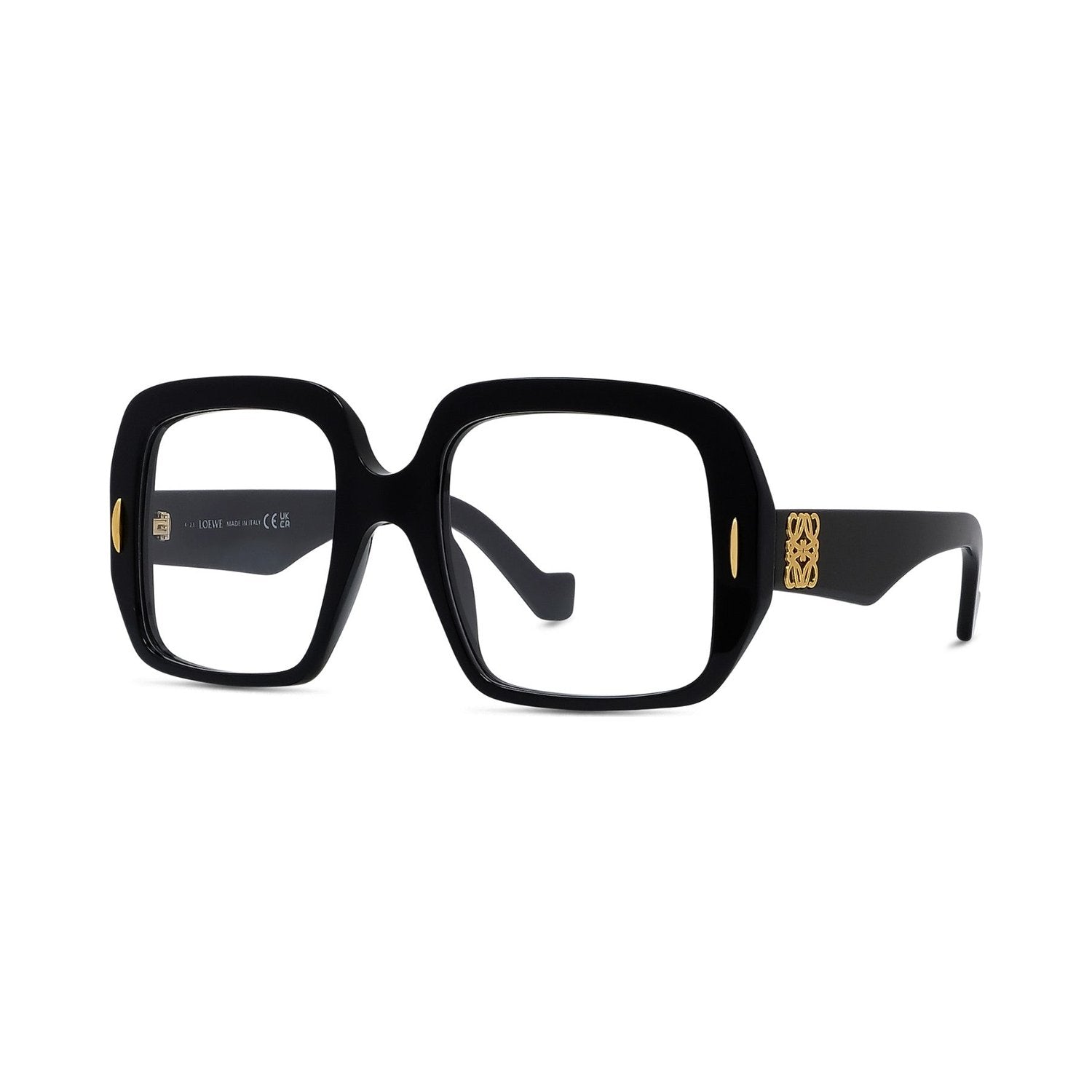 Anagram Black Rectangular Eyeglasses 001