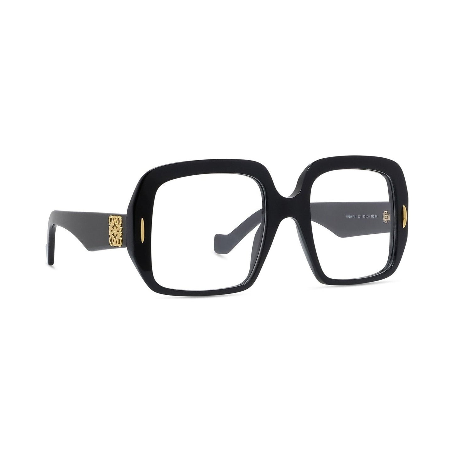 Anagram Black Rectangular Eyeglasses 001