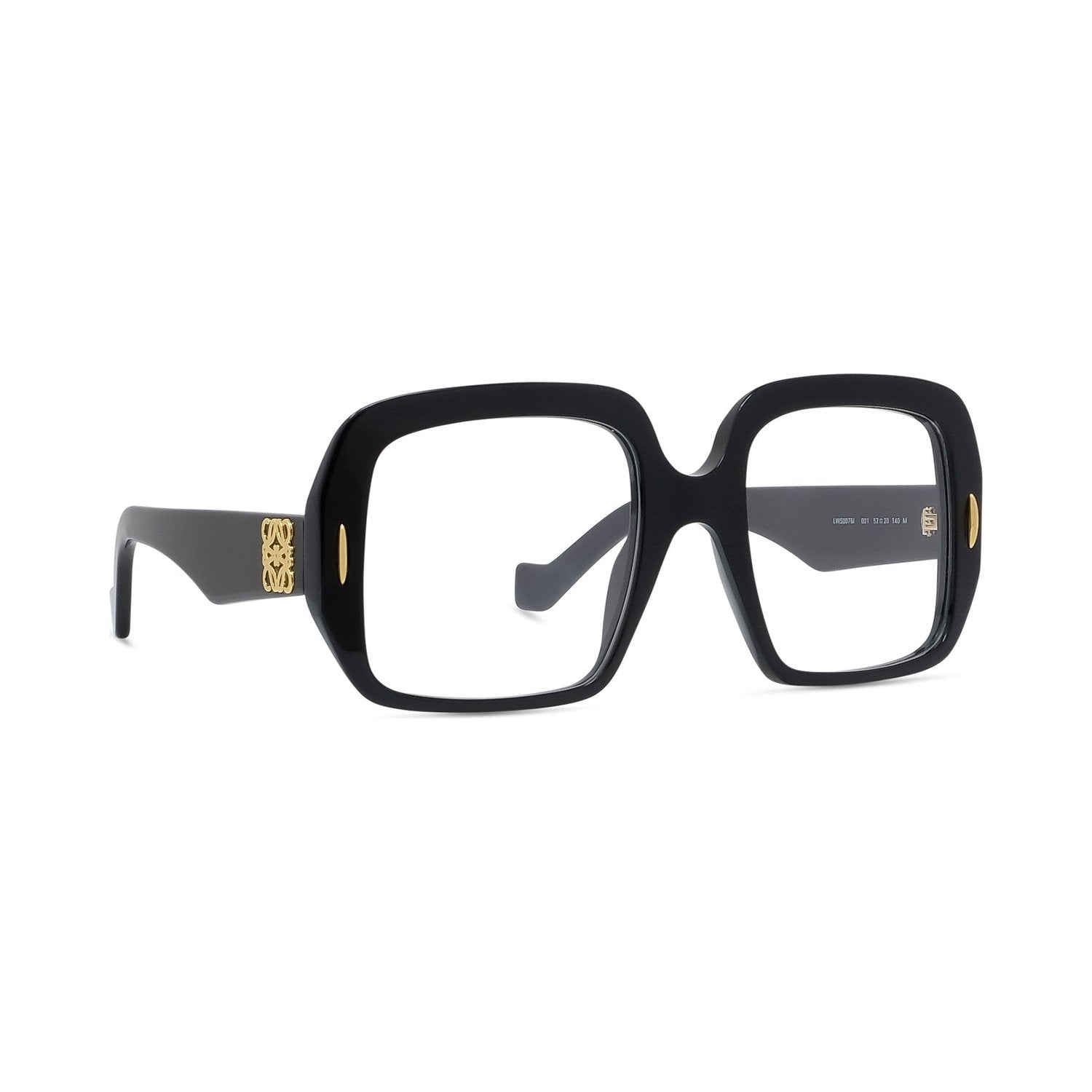 Anagram Black Rectangular Eyeglasses 001