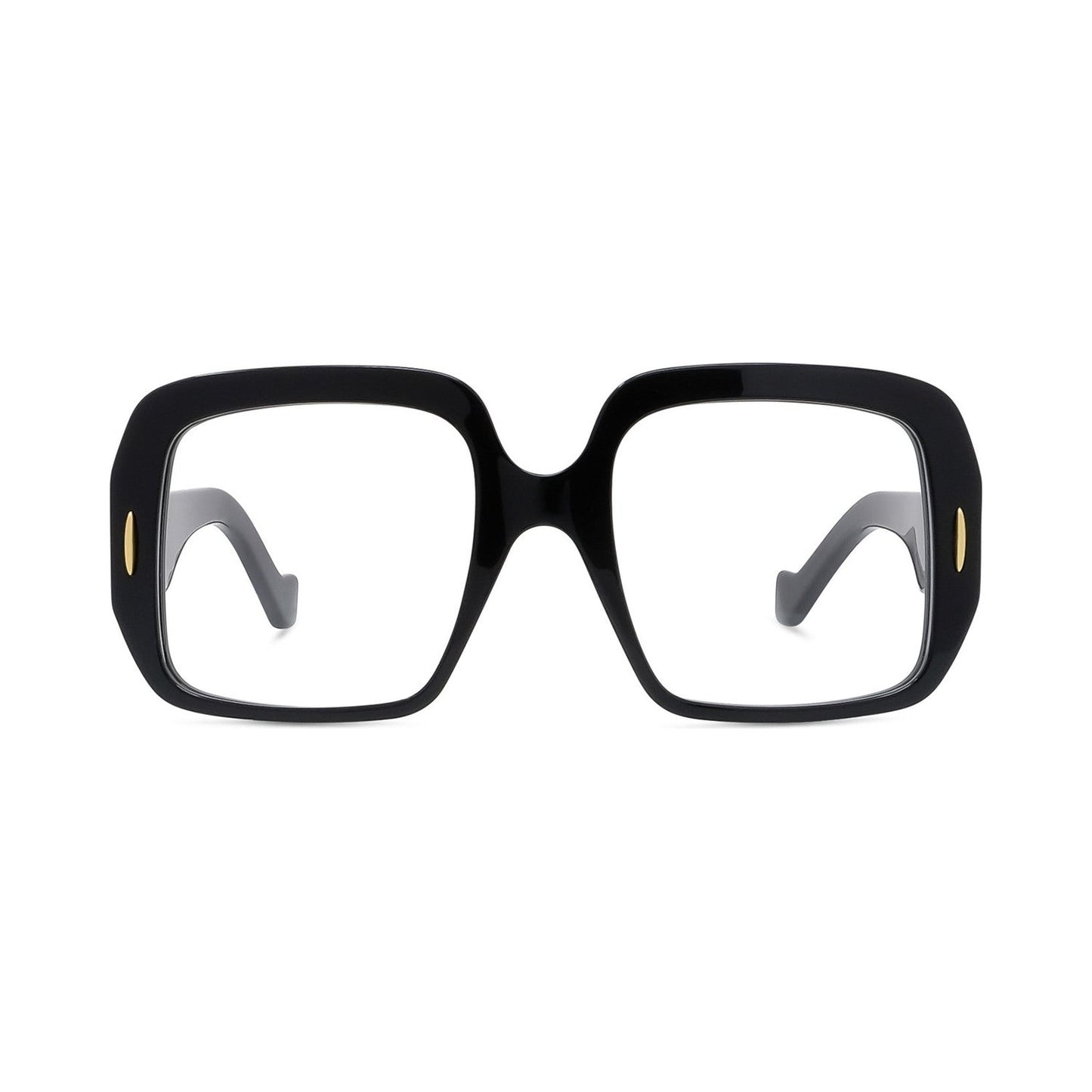 Anagram Black Rectangular Eyeglasses 001