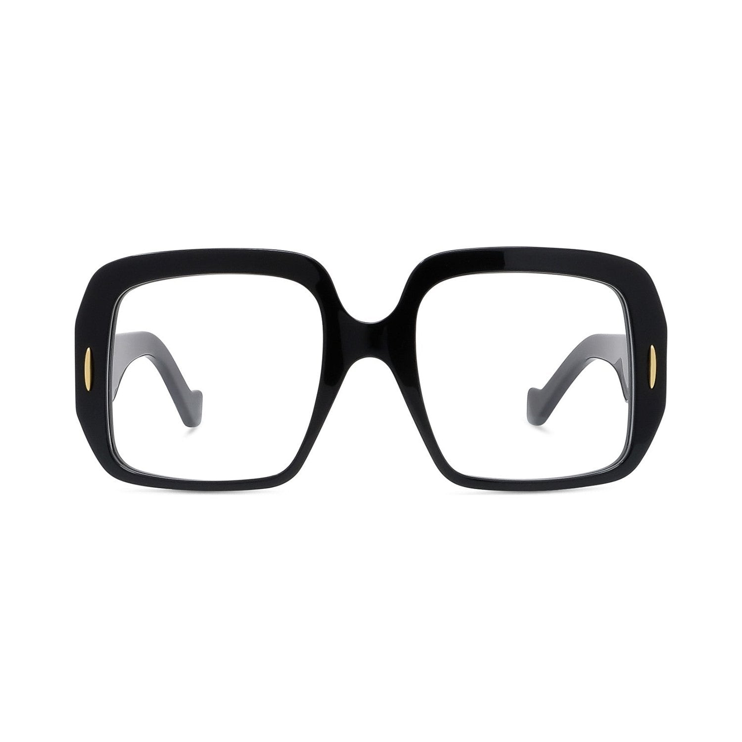 Anagram Black Rectangular Eyeglasses 001