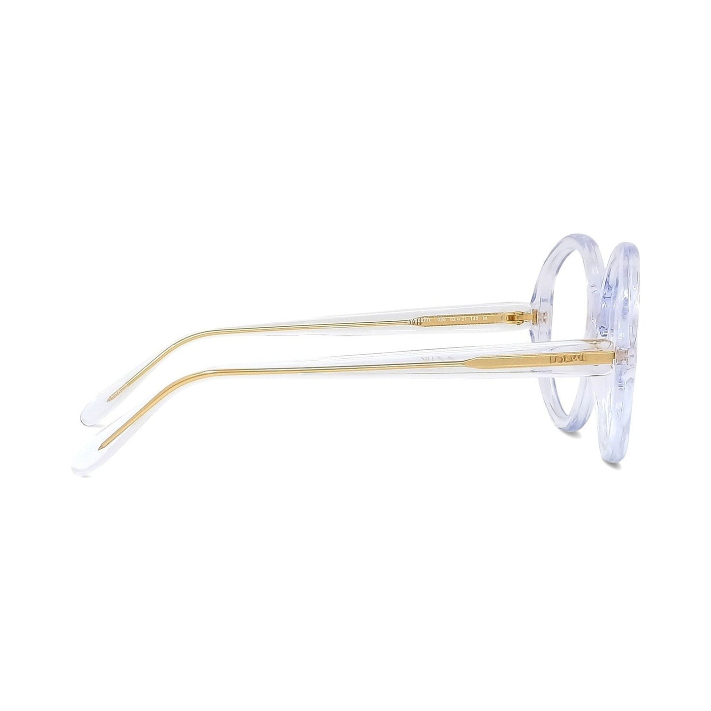 Slim Transparent Oval Eyeglasses 026