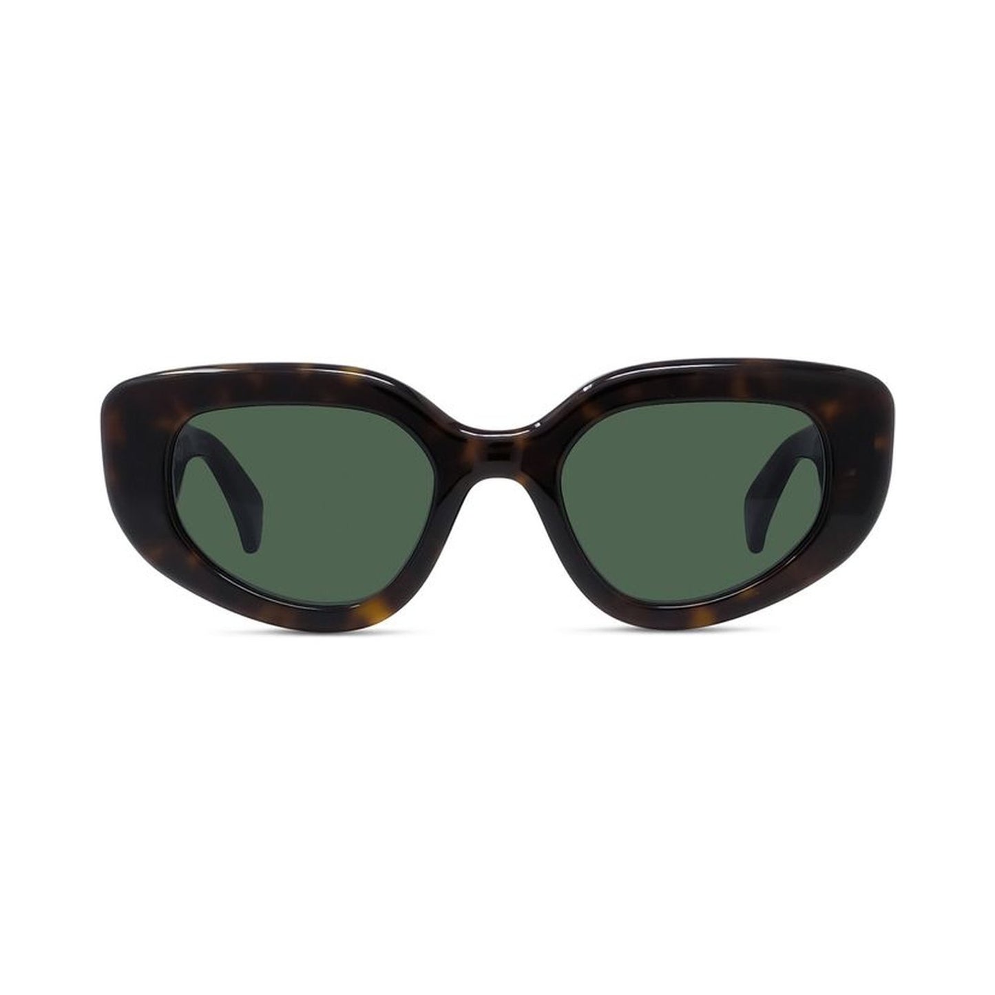 1970 Havana Cat Eye Sunglasses 52n