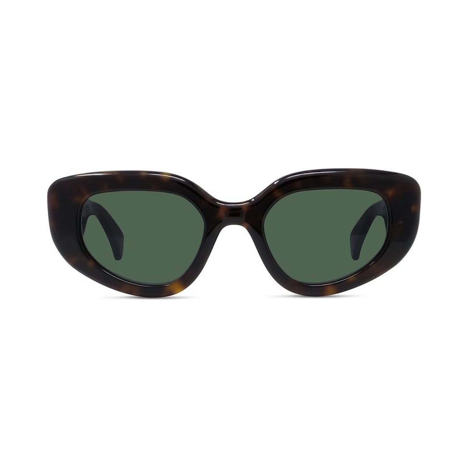 1970 Havana Cat Eye Sunglasses 52n
