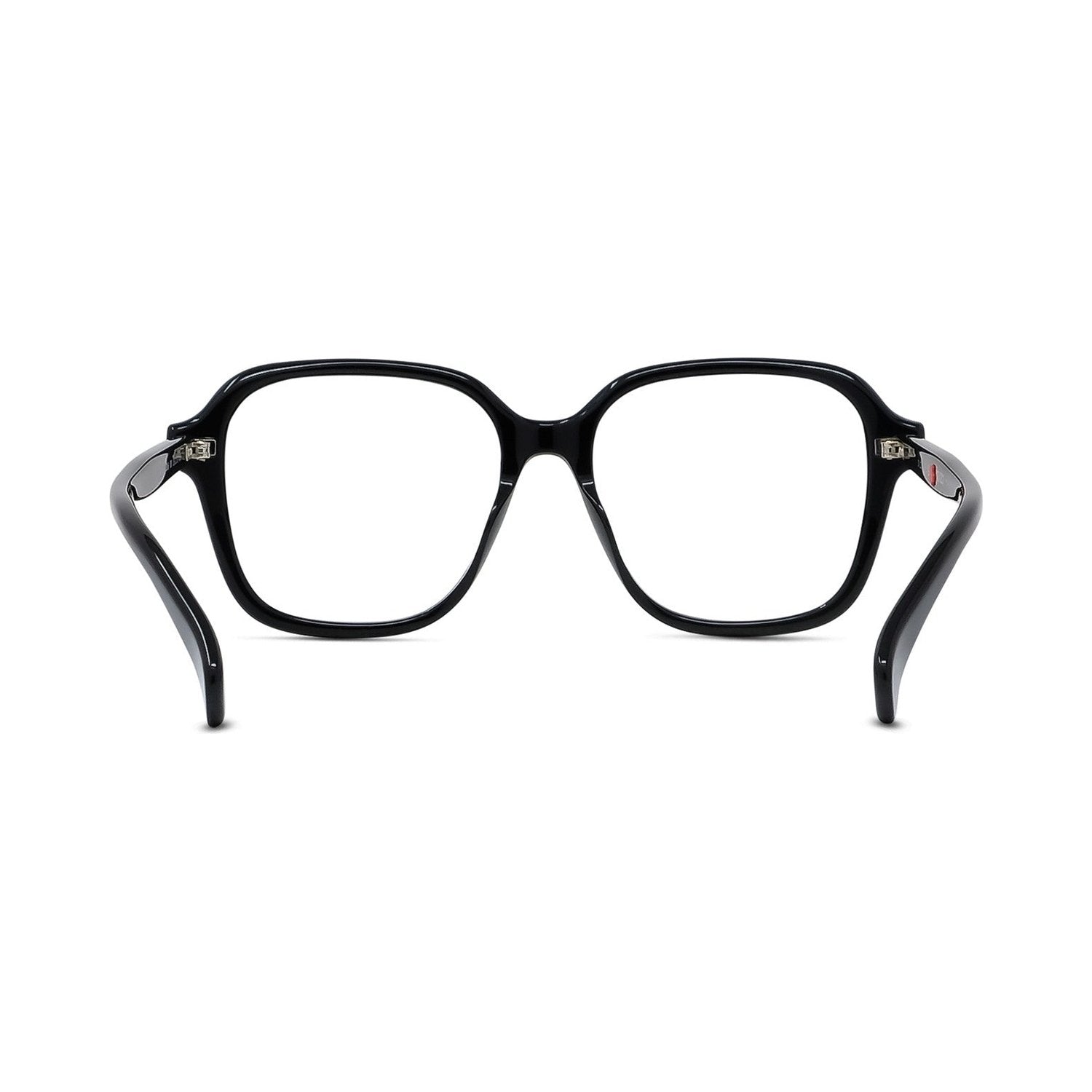 Boke Flower Black Square Eyeglasses 001