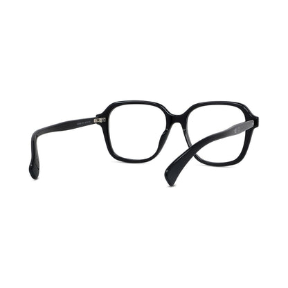 Boke Flower Black Square Eyeglasses 001